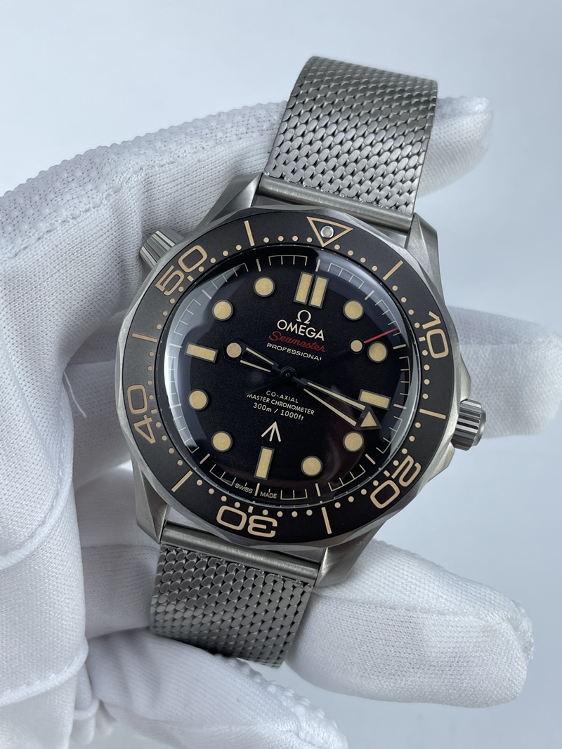 (준비완료/특급배송)NO.2418/ VS공장  (무브먼트 슈퍼클론업그레이드 최신 버전)  오메가 씨마스터 다이버 300 노타임 투 다이 한정판 최신버전