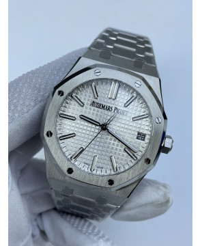 (준비완료/특급배송)NO.3168/ZF공장 오데마피게 로얄오크 15510 50주년 화이트다이얼