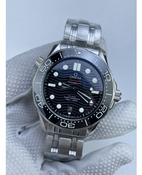 (준비완료/특급배송)NO.3220/VS공장 오메가 씨마스터 다이버 300 스틸 블랙다이얼V4 VS8800 (최신무브업버전)