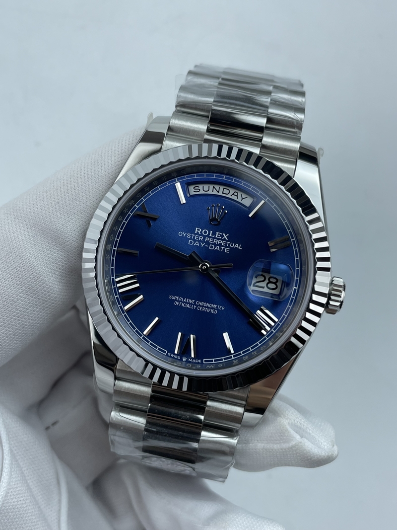 (준비완료/특급배송)NO.3608/QP공장 롤렉스 데이데이트40 텅스텐 정품급무게&무브먼트 업그레이드 9